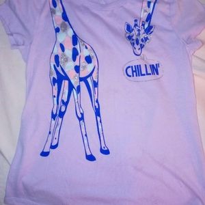 GIRLS GIRAFFE SHIRT